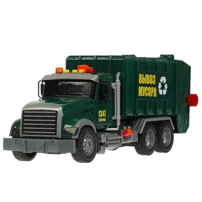 Инерционная машинка Мусоровоз Технопарк 666-53P (9) 01